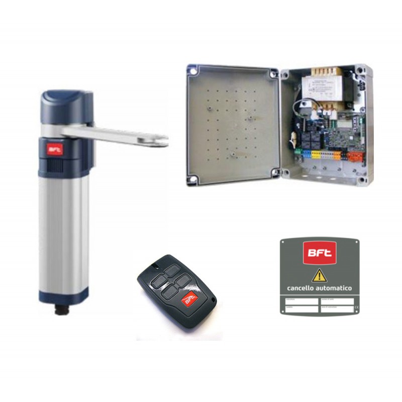 BFT E5 SMART BT 24V KIT A12 80KG 1,2M ANTA CANCELLO PEDONALE R930153 00003
