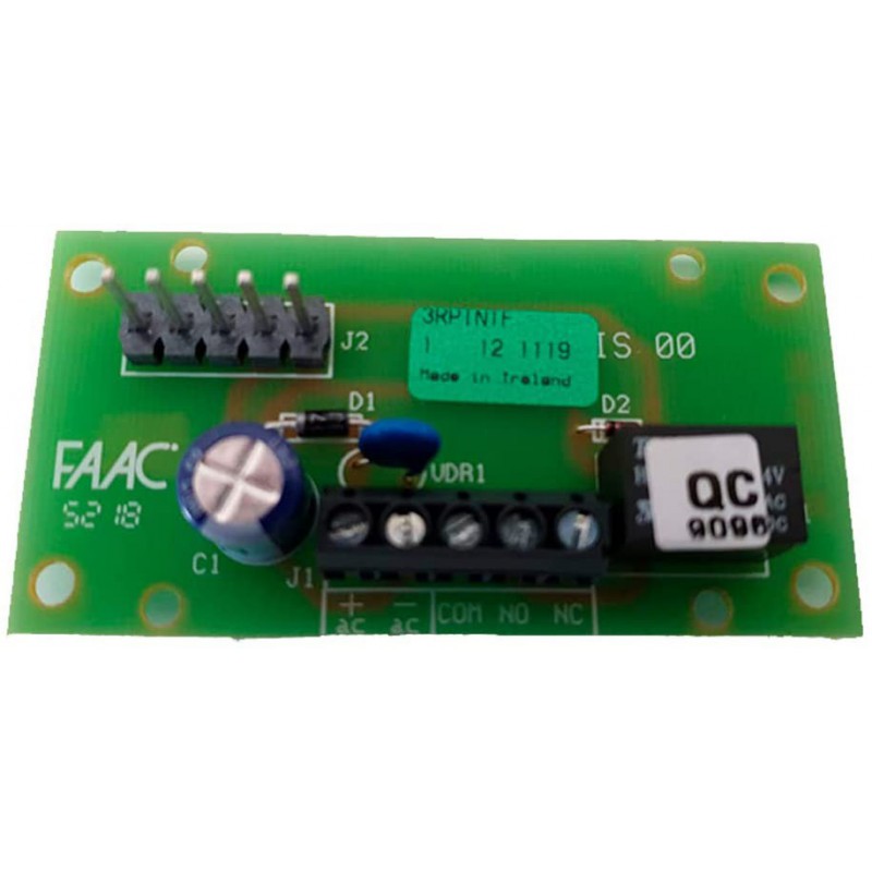 FAAC RP RELAY INTERFACE CARD COD.787725