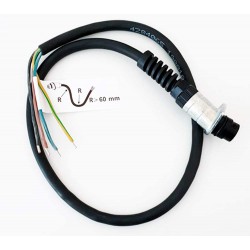CABLE ELÉCTRICO MOLDEADO HEMBRA DE RECAMBIO FAAC PARA MOD. 402 422 E 400 COD.4284065