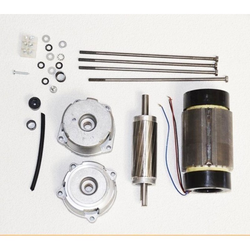 KIT STATORE ROTORE PIU' ACCESSORI MOTORE PER MOD. ORO E RAD  I100069 10001