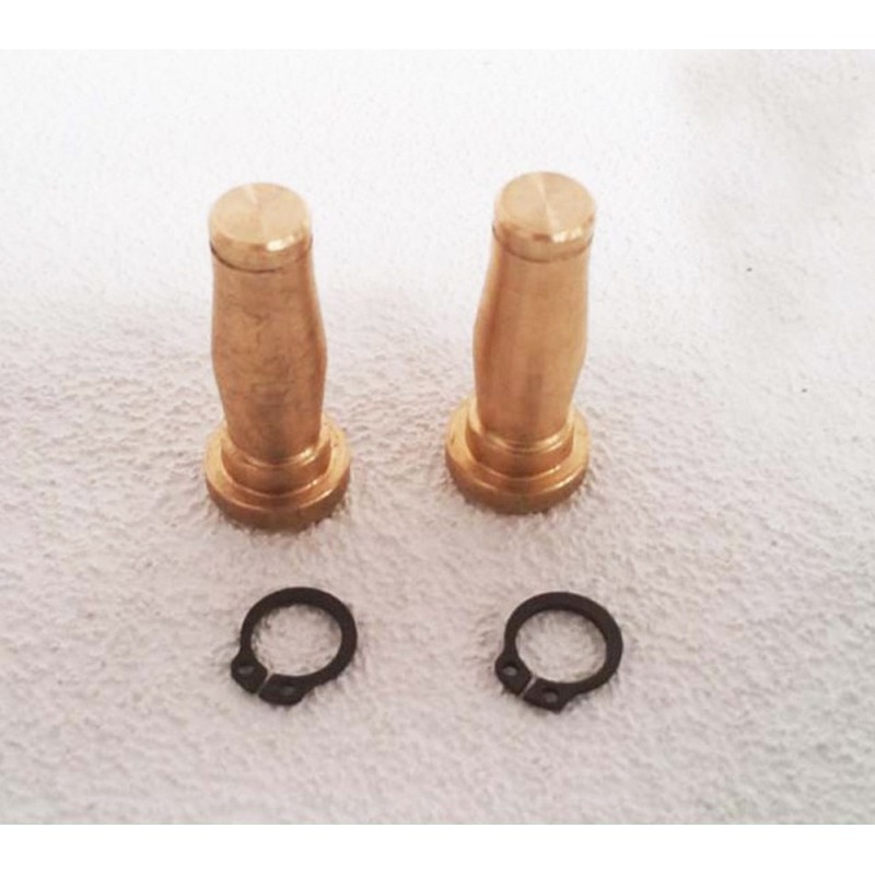 BFT COPPIA PERNI DI FISSAGGIO CON SEEGER PER MOTORI MOD.ORO - LUX - RAD  D571135