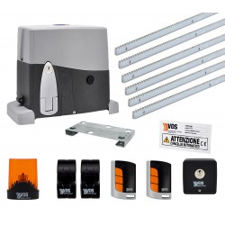 VDS AG FUTURE KIT CANCELLER SCORREVOLE 1600 KG 230V 6MT CREMAGLIER AVEC CENTRAL DE COMMANDE ET RÉCEVENT RADIO 433 MHZ ML0131