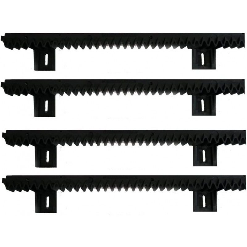 M4 RACK FOR PLASTIC SLIDING GATES 4 METERS KIT