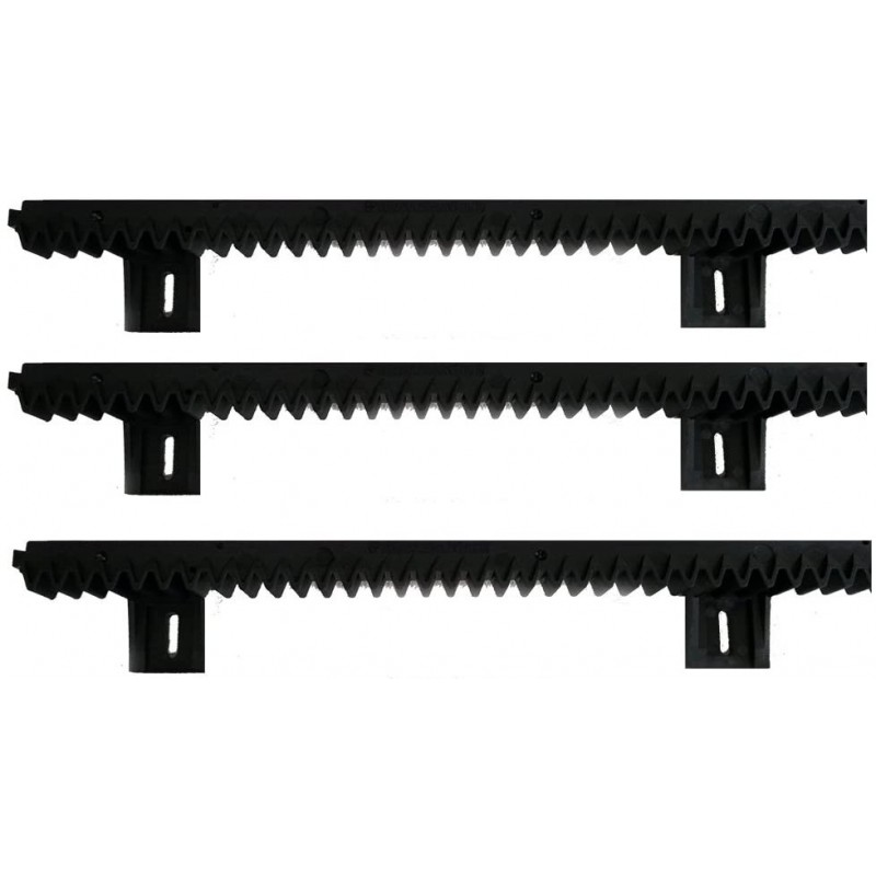 KIT CREMALLERA M4 PARA PUERTAS CORREDERAS DE PLÁSTICO 3 METROS KIT CREMALLERA M4 PARA PUERTAS CORREDERAS DE PLÁSTICO 3 METROS