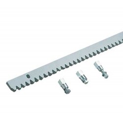 1 MT DE BARRA DE HIERRO DE ACERO GALVANIZADO CVZ COMPLETA CON TORNILLOS D571053