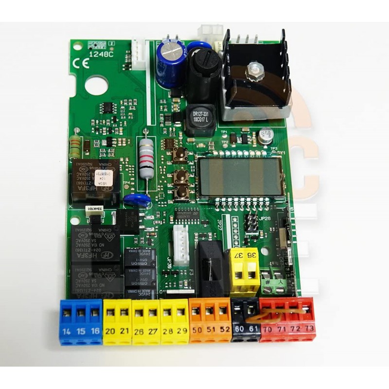 BFT VEGA CENTRALE ELETTRONICA RICAMBIO PER MOTORE PHEBE BT A U PORTA BASCULANTE 2610730