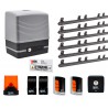 VDS KIT SIMPLY CANCELLO SCORREVOLE 600 KG 24V 6MT CREMAGLIERA CON CENTRALE DI COMANDO E RICEVENTE RADIO 433 MHZ - ML0104