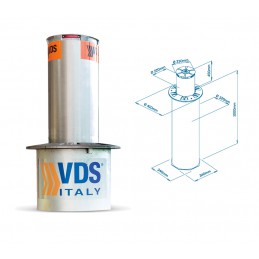 VDS DISSUASURE D &APOS; IDRAULIC À COLONNA 230V AVEC CENTRE DE MOD COMANDO.MOLE 2001/1