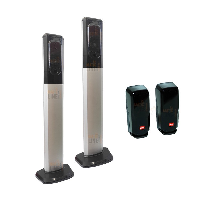 KIT BFT COPPIA FOTOCELLULE DESME CON COLONNINE PHP FOTOCELLULA COLONNETTA R400006 - ML078