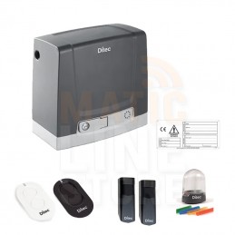 DITEC KIT NEOS 24V 400KG CANCELLO SCORREVOLE DIT400NESLP