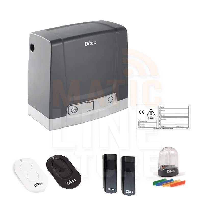 DITEC KIT NEOS 24V 400KG CANCELLO SCORREVOLE DIT400NESLP