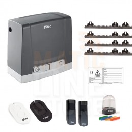 DITEC KIT NEOS 24V 400KG CANCELLO SCORREVOLE 4MT DI CREMAGLIERA DIT400NESLP