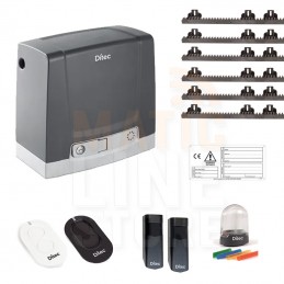 KIT DITEC NEOS 24V 400KG PORTAIL COULISSANT USAGE INTENSIF CRÉMAILLÈRE 6MT DIT400NESLP