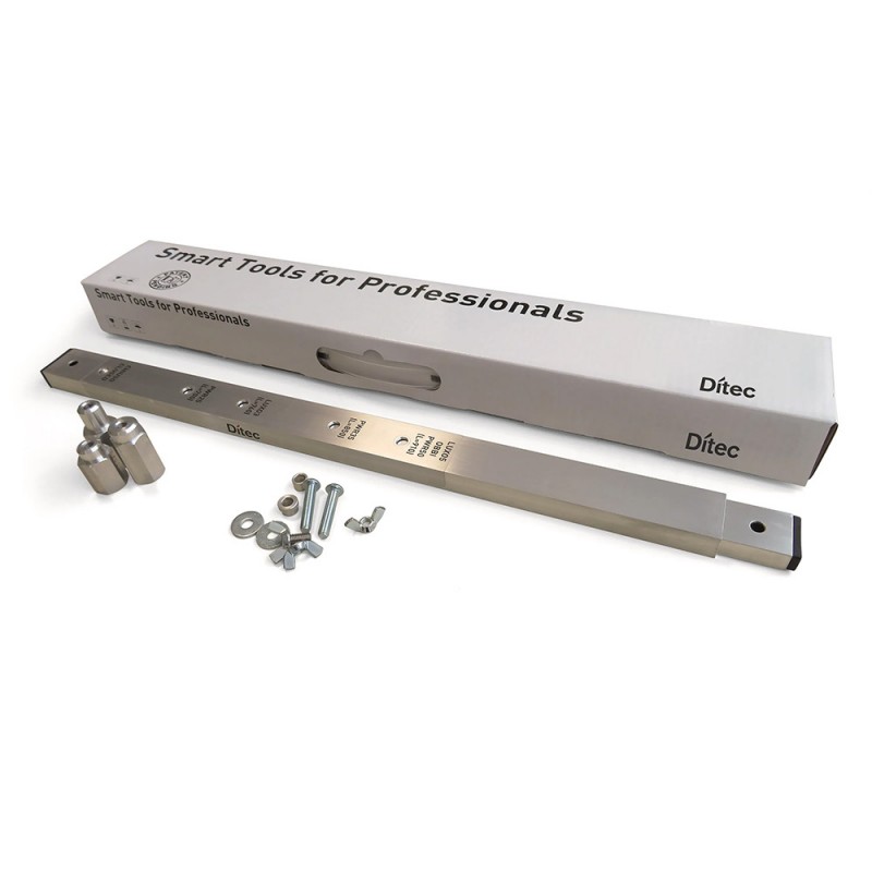 DITEC DITEC PWRMI MODÈLE DE MONTAGE POUR ACTIONNEURS ÉLECTROMÉCANIQUES POUR PORTAIL BATTANT PWR