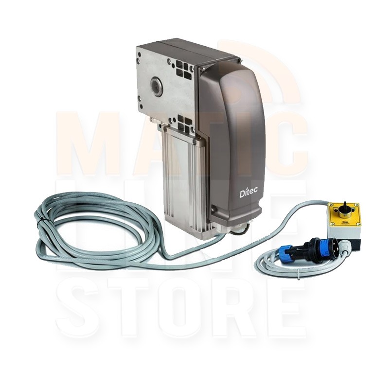 DITEC DOD 14PS ELECTROMECHANICAL ACTUATOR FOR SIDE USE FOR BALANCED SECTIONAL DOORS