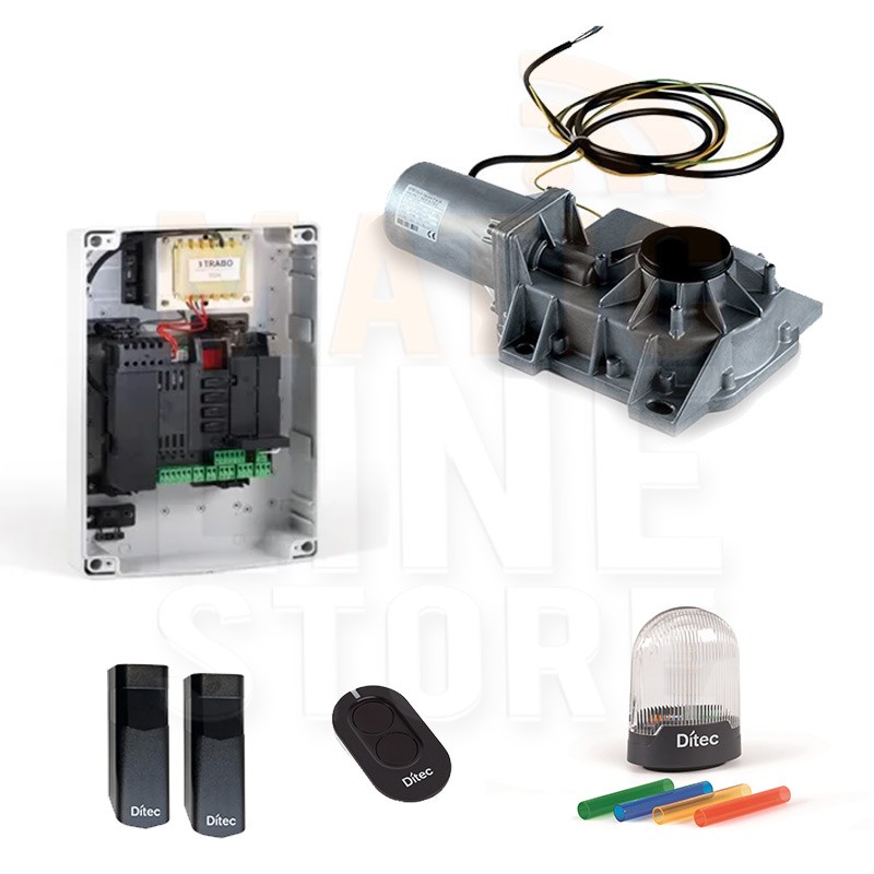 KIT DITEC DITCB24 24V CUBIC CANCELLO ANTE BATTENTI INTERRATO SINGOLA ANTA ML333