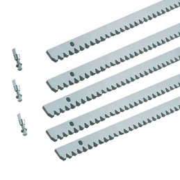 SUPPORT CVZ EN FER ACIER GALVANISÉ 5PCS. 1 MT COMPLET AVEC VIS - D571053/5