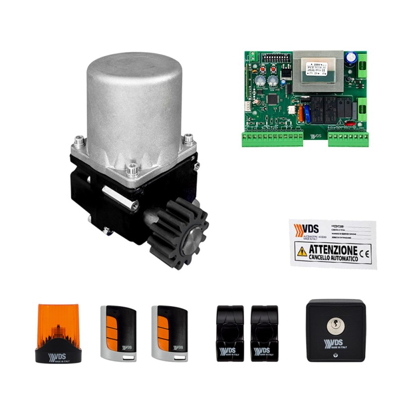 VDS AG FUTURE KIT 1000 KG 230V WITH COMMAND CENTER AND RADIO RECEIVER 433 MHZ ML0126