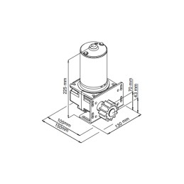 VDS KIT SLIM VULCAN CANCELLO SCORREVOLE 250 KG 24V CON CENTRALE E RICEVENTE RADIO 433 ML361 - 10081/KEM