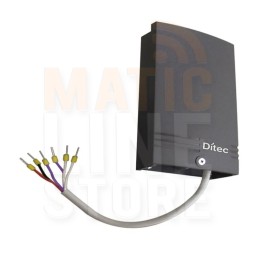 MÓDULO RECEPTOR RADIO ENCHUFABLE ZENRS DITEC 433 MHZ PARA PLACAS LCU30H/40H/CS12M CONECTOR MACHO