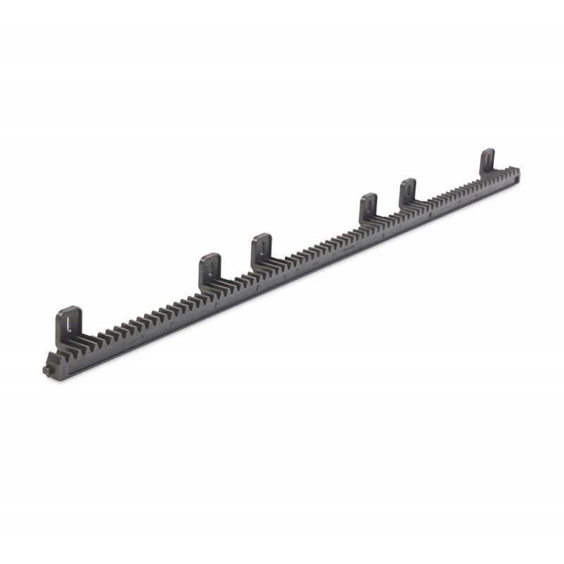 VDS CREMAGLIERA IN NYLON M4 CON INSERTO METALLICO COMPLETA DI ACCESSORI KIT DA 1 MT COMPATIBILE SOLO KIT VDS COD. 216/1