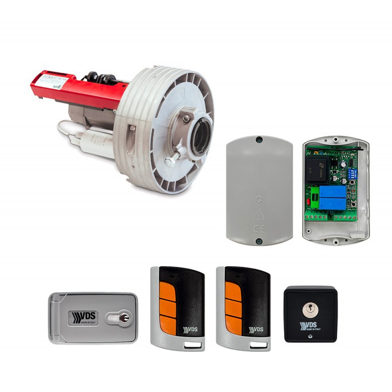 VDS KIT FOR ROLLER SHUTTER WITH 2 RADIO CONTROLS 4 CHANNELS COMPLETE WITH SELECTOR AND BLIND ML0154/3