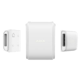 AJAX DUALCURTAIN OUTDOOR DÉTECTEUR DE MOUVEMENT RIDEAU SANS FIL BIDIRECTIONNEL EXTÉRIEUR BLANC