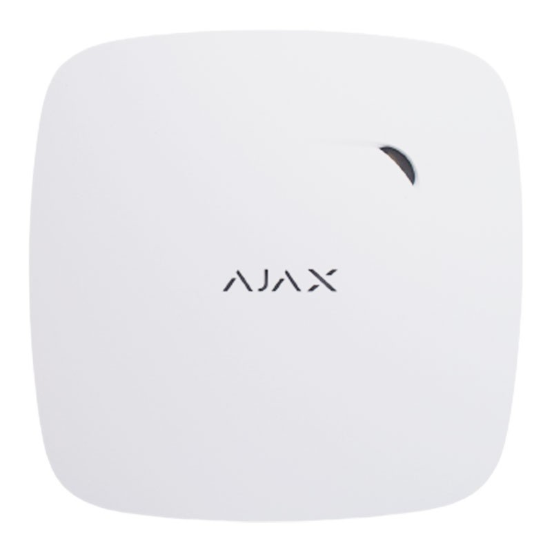 DETECTOR DE INCENDIOS INALÁMBRICO AJAX FIREPROTECT PLUS CON SENSOR DE TEMPERATURA Y MONÓXIDO DE CARBONO
