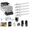 FAAC KIT DELTA 3 741 PER CANCELLO SCORREVOLE PORTATA 900KG 220V 5MT CREMAGLIERA 105630445