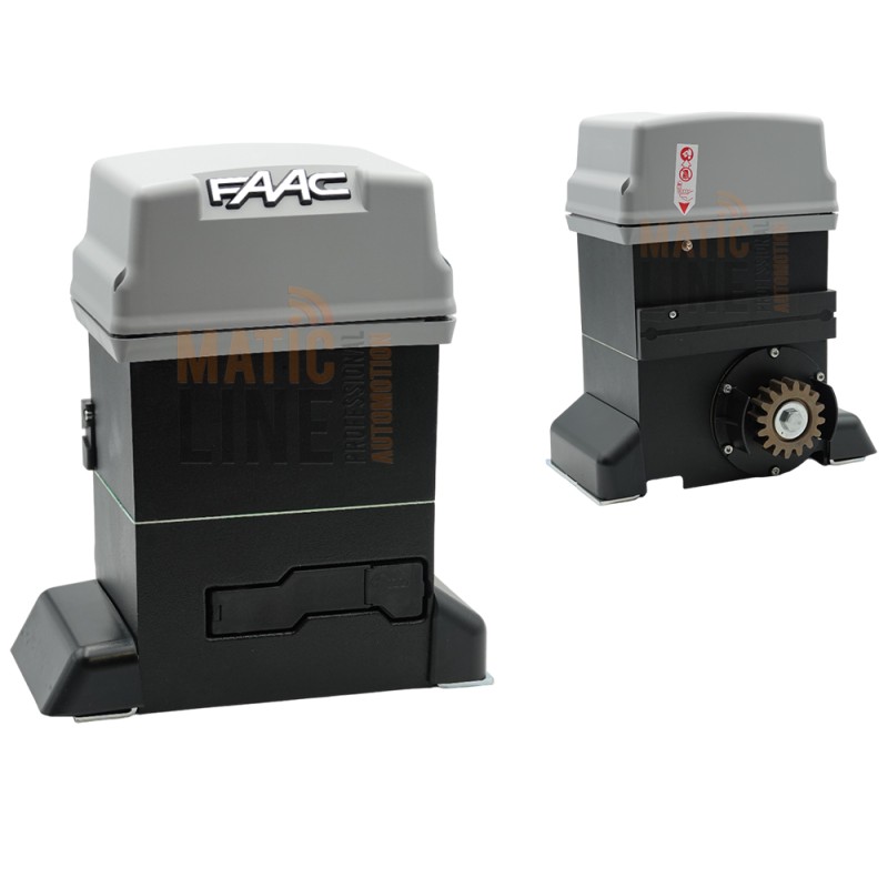 FAAC MOTORE CANCELLO SCORREVOLE OLEODINAMICO 230V SAFE 746 E R Z16 CON ENCODER USO RESIDENZIALE 600KG 109745