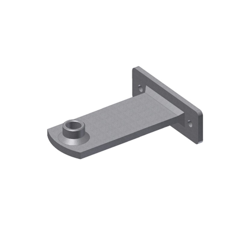 ROGER KT201/R LONG FRONT BRACKET WELDED TO BE SCREWED ON SWING GATE