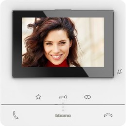 BTICINO INTERPHONE VIDÉO MAINS LIBRES 2 FILS ÉCRAN COULEUR LCD COULEUR 5” 344652