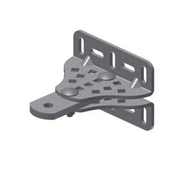 ROGER KT204/R SHORT REAR BRACKET ADJUSTABLE BY SCREW