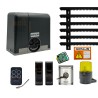 FAAC GENIUS BLIZZARD 230V KIT AUTOMAZIONE PER CANCELLI SCORREVOLI MAX 500 KG DI PESO CON 6MT CREMAGLIERA 104014/MT6