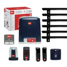 BFT KIT DEIMOS ULTRA BT A400 24V 400KG CANCELLO SCORREVOLE 6 MT CEMAGLIERA ML05 2611815