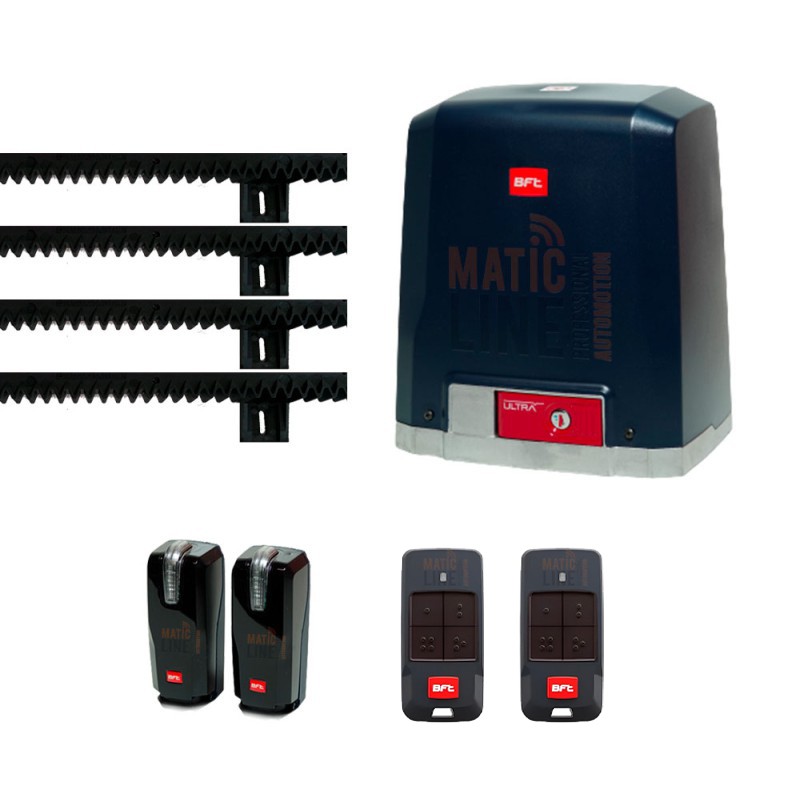 BFT KIT DEIMOS ULTRA BT A400 24V 400KG CANCELLO SCORREVOLE ML09