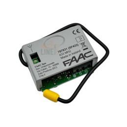 FAAC XF 433 XF433 RÉCEPTEUR À LONGUE PORTÉE RÉCEPTEUR RADIO ENCASTRÉ 1 CH 787831