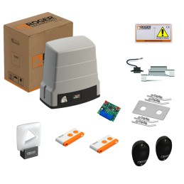 KIT ROGER M30/326 POUR PORTAILS COULISSANTS ENCODEUR OPTIQUE JUSQU'À 400 KG ET FIN DE COURSE MAGNÉTIQUE