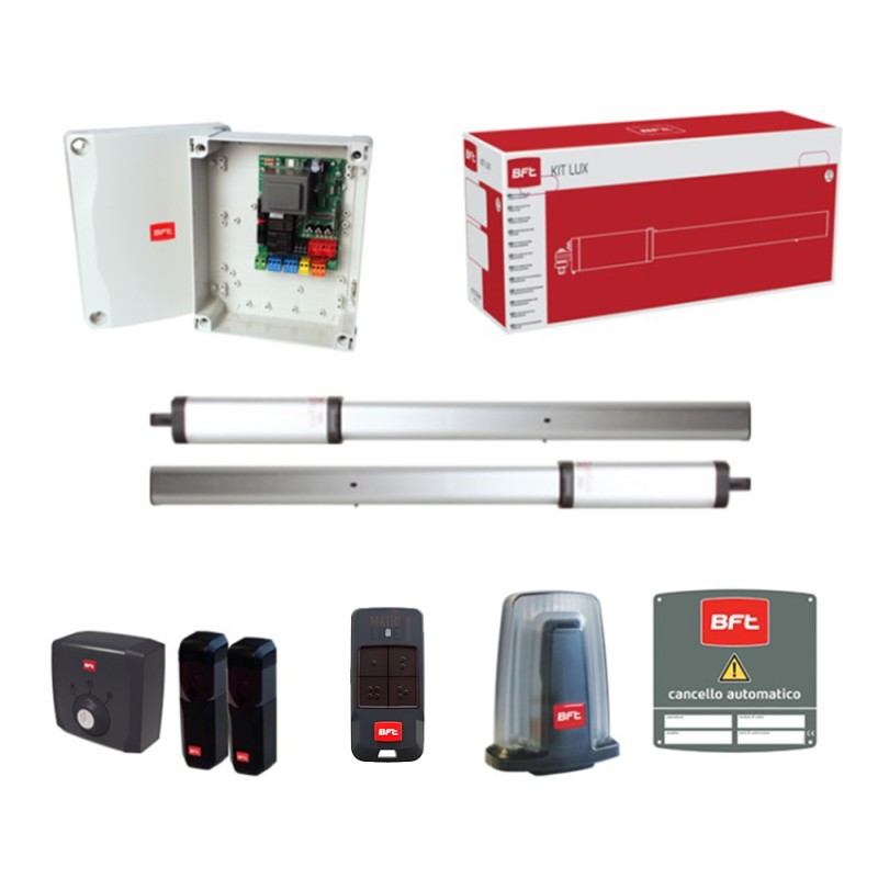 BFT KIT LUX MB OLEODINAMICO CANCELLO ANTE BATTENTI 230V 2,3 MT 300KG 2611900