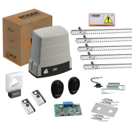 KIT AUTOMATISATION POUR PORTAIL COULISSANT SANS BALAIS ROGER BH30/606/HS 24V 600 KG