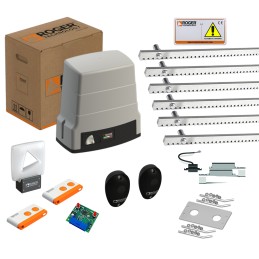 ROGER KIT M30/326 PER CANCELLI SCORREVOLI FINO A 400KG  ENCODER OTTICO E FINECORSA MAGNETICO