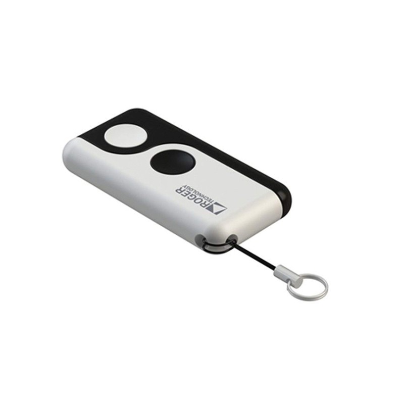 ROGER T80/TX2 RADIOCOMANDO BI-CODE CODICE FISSO O ROLLING CODE 433,92 MHZ