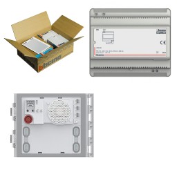 BTICINO 360002 KIT CONDOMINIO BASE D'IMPIANTO AUDIO SFERA 2 FILI