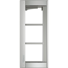 BTICINO 350231 SUPPORT FRAME WITH FRAME 3 MODULES SFERA NEW ALLMETAL FINISH