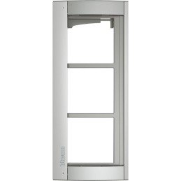 BTICINO 350231 TELAIO SUPPORTO CON CORNICE 3 MODULI SFERA NEW FINITURA ALLMETAL