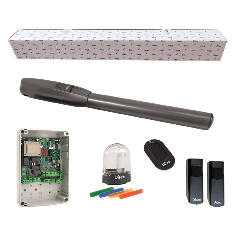 DITEC KIT MOTORE PWR50AC 230V PER CANCELLO ANTA BATTENTE 5MT ML318