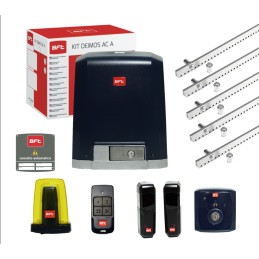 KIT CANCELLO SCORREVOLE CON MOTORE BFT DEIMOS AC A800 230V 800KG ML056 - 2611868