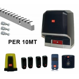 KIT BFT ICARO ULTRA AC A2000 PORTAIL COULISSANT COMPLET 2000KG 220V ML087