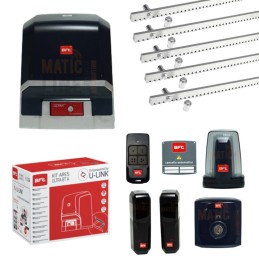 BFT KIT ARES ULTRA BT A1500 24V MAX 1500 KG 5MT CREMAGLIERA IN ACCIAIO 2604051