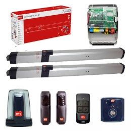 BFT KIT GIUNO ULTRA BT A50 OLIODIMANICO 24V PER CANCELLO ANTE BATTENTI 800KG 5MT